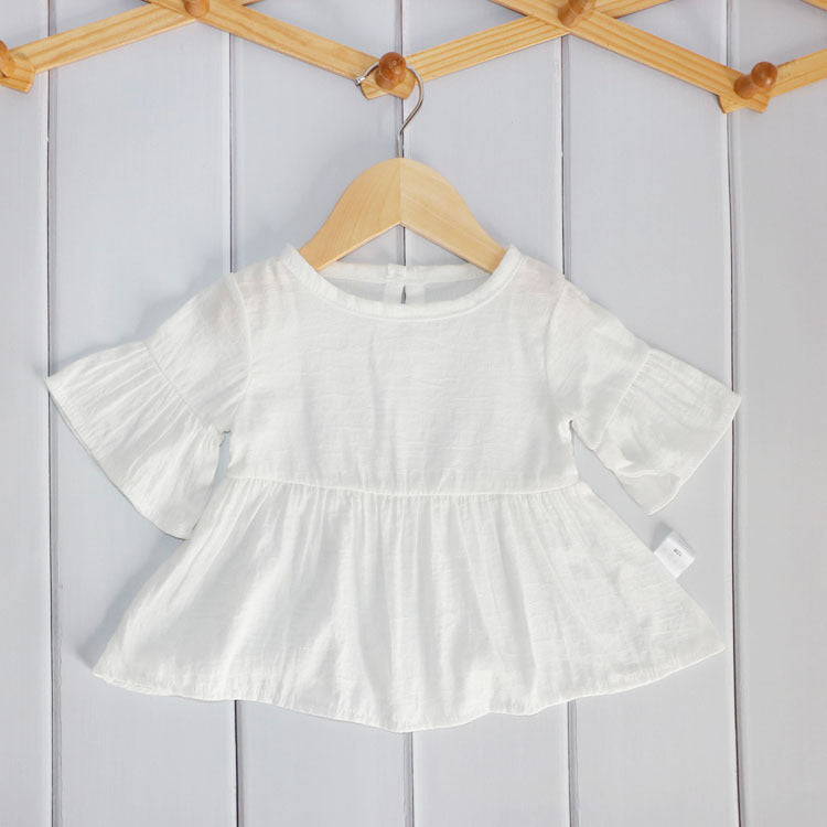 Baby & Toddler Cotton Short Sleeve T-Shirt – 4 Colours