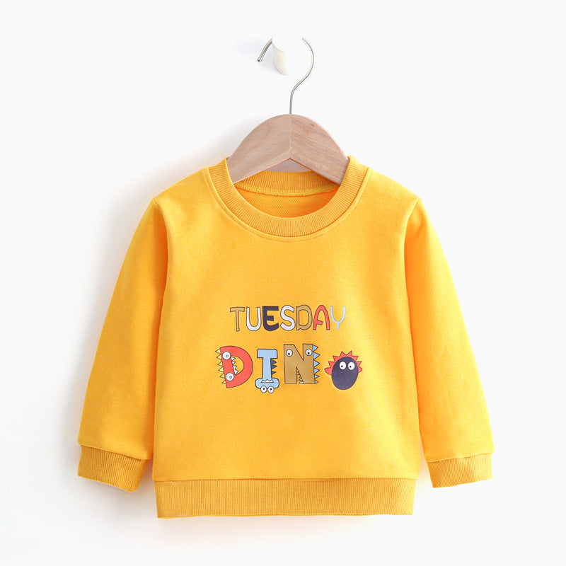 Children's Cartoon Cotton Sweatshirt Pullover | Kids Casual Top