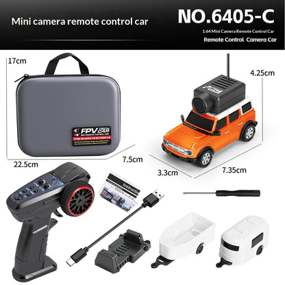 Mini FPV RC Car with Camera – HD Image Transmission Self-Stabilising 4 Colours