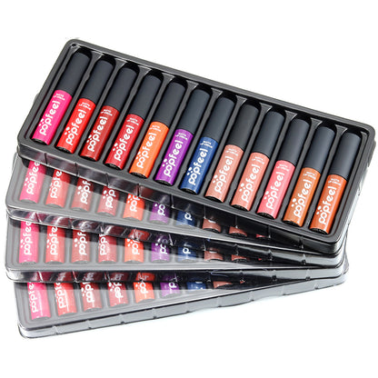 12-Colour Lip Gloss Set – Assorted Shades Gift Collection