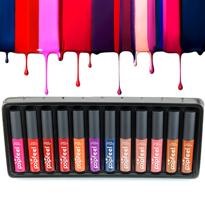12-Colour Lip Gloss Set – Assorted Shades Gift Collection