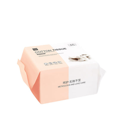 Disposable Cotton Facial Cleansing Pads | 100 Sheets | Wet & Dry Use