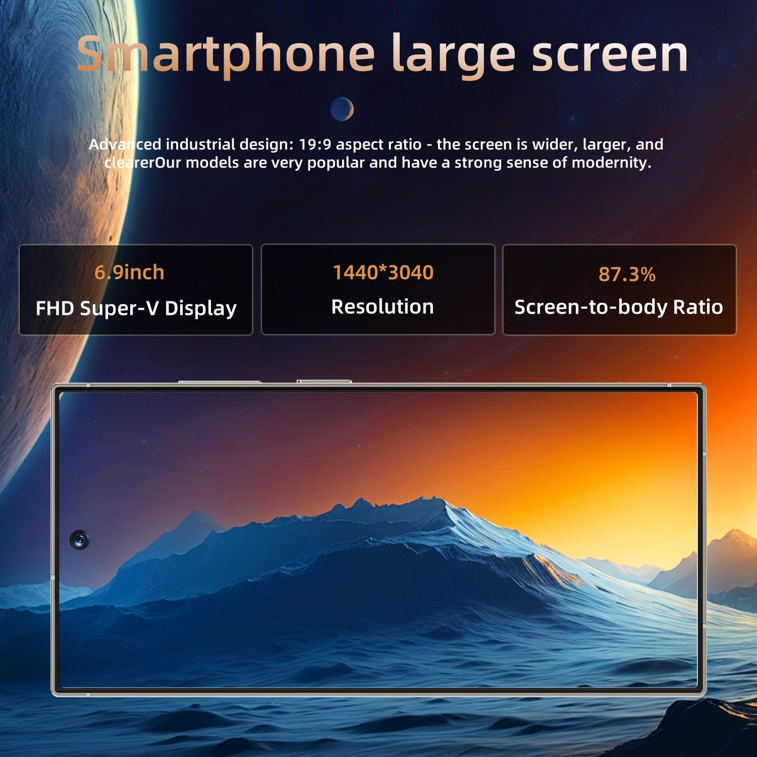 C25 Ultra 5G Unlocked Smartphone | Android 15, 8000mAh, 108MP, Stylus Pen