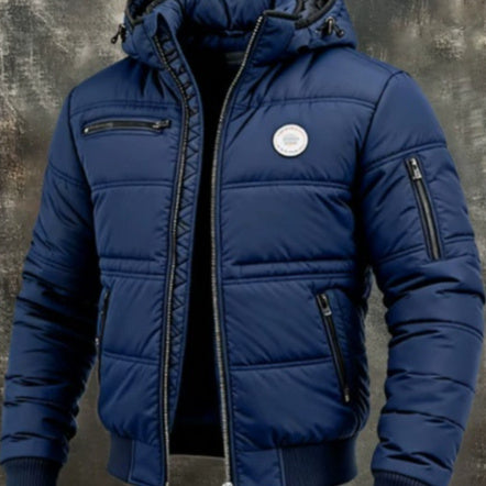 Men's Extra-Thick Hooded Padded Jacket | Velvet-Lined Winter Coat S–5XL