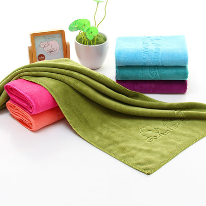 Embossed Microfibre Hand Towel | Soft, Quick-Dry