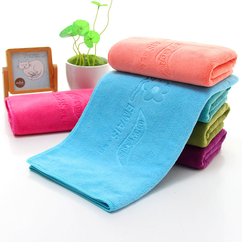 Embossed Microfibre Hand Towel | Soft, Quick-Dry