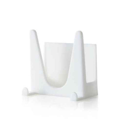Wall-Mounted Pot Lid & Kitchen Utensil Holder – Adhesive PP Cabinet Organiser