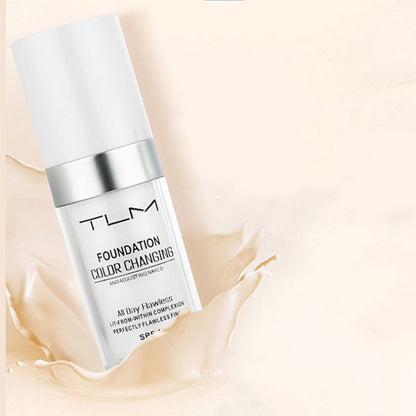Colour-Changing Foundation
