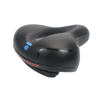 Memory Foam Bicycle Saddle – Hollow Ergonomic PU Leather Bike Seat Blue, Yellow & Red