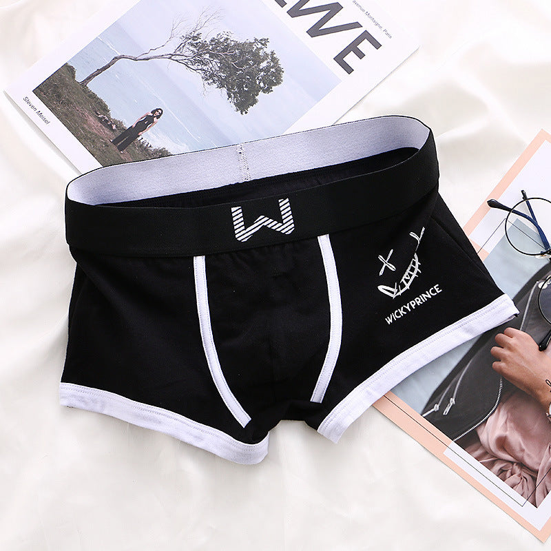 Men's Cotton Boxer Briefs – Breathable Mid-Waist Underwear