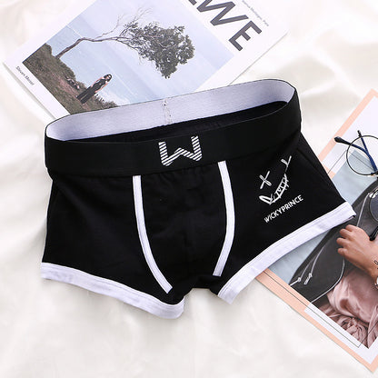 Men's Cotton Boxer Briefs – Breathable Mid-Waist Underwear