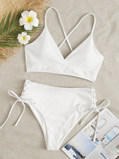 Women's Split Bikini Set – Two-Piece Swimsuit | 13 Colours