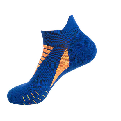 Men's Nylon Jacquard Sports Socks – Breathable Anti-Friction Running Socks