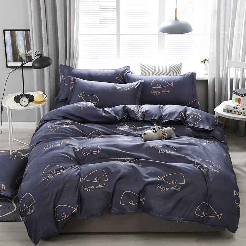 Printed Polyester Bedding Set – Fun & Stylish Duvet Cover Sets in 14 Designs