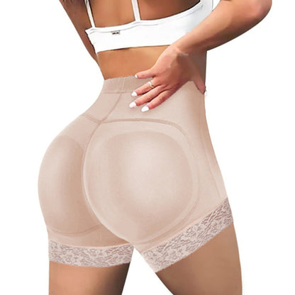 Women's Body Sculpting Hip Lift Shorts | Shaping Shorts | Black & Skin Tone