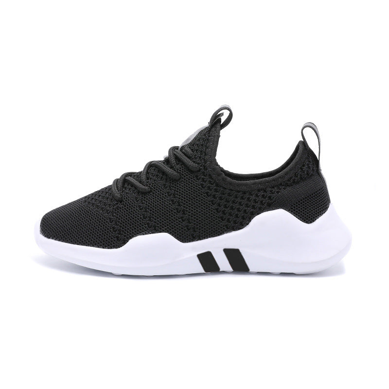 Children's Breathable Mesh Sports Trainers – EU 26–39