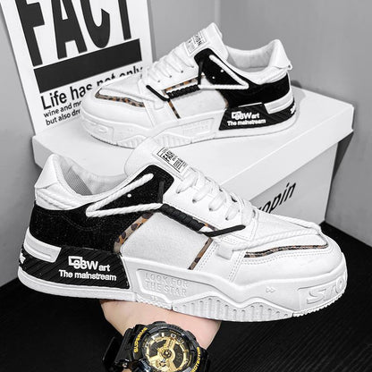 Men's Casual Canvas Sneakers | Thick Sole | Sizes 39-44