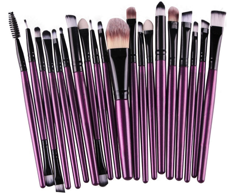 Dual-Tone Makeup Brush – Loose Powder, Blush & Eyeshadow