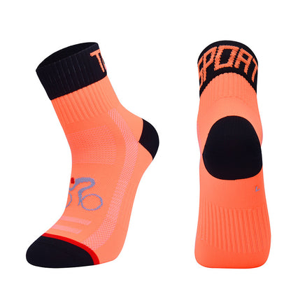 Professional Nylon Cycling & Running Socks EU 35-46 – 5 Colours