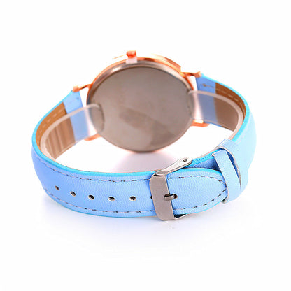 Women's Slim Quartz Wristwatch | Simple Elegant Dress Watch in 8 Colours