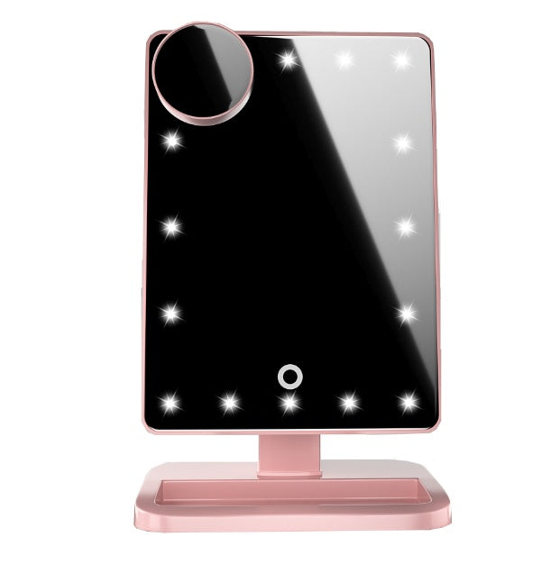 LED Vanity Mirror with Bluetooth Speaker & 10x Magnification
