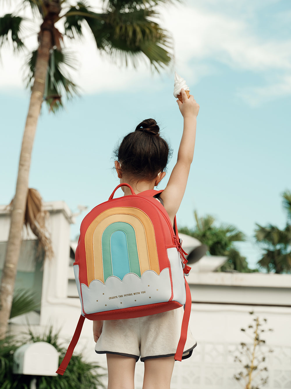 Toddler Cartoon Nursery Backpack – Machine Washable, Ages 2–6
