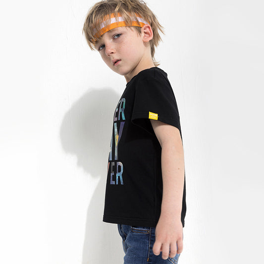 Children's Letter Print T-Shirt | Ages 2-7