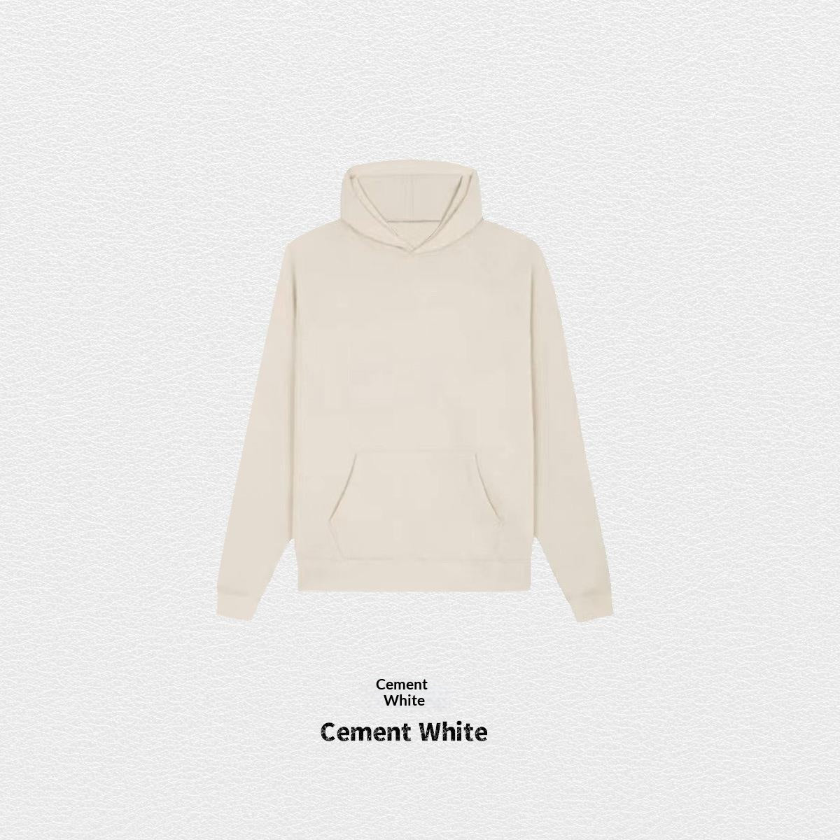 Women's Fleece-Lined Cotton Hoodie | Solid Colour Pullover Sweatshirt