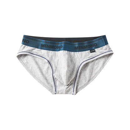 Men's Cotton Briefs – Low-Waist Two-Tone Underwear 9 Colour Combinations