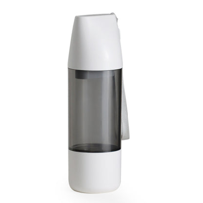 2-in-1 Portable Dog Water Bottle & Food Container | 350ml Travel Pet Feeder