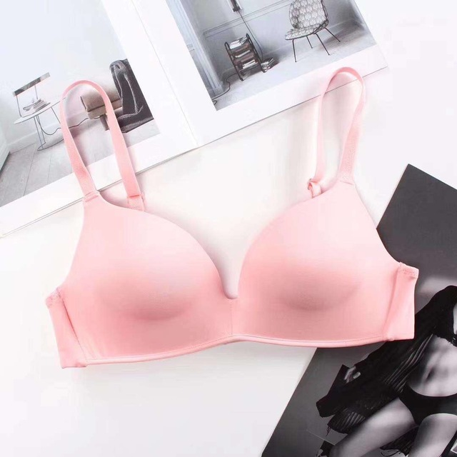Women's Non-Wired Soft Cotton Bra - Seamless Everyday Comfort