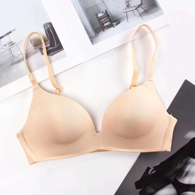 Women's Non-Wired Soft Cotton Bra - Seamless Everyday Comfort