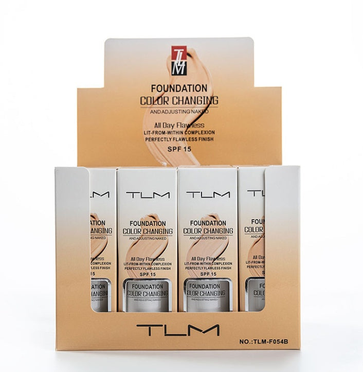Colour-Changing Foundation