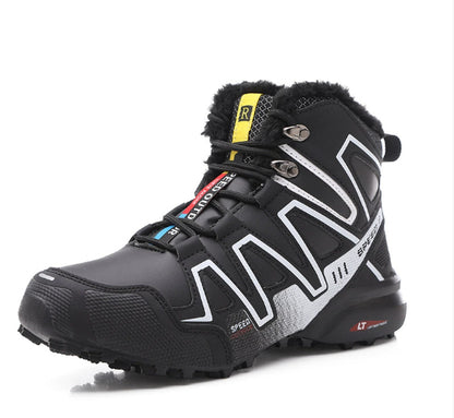 Men's Lightweight Breathable Hiking Trainers - Off-Road Trekking Casual Shoes