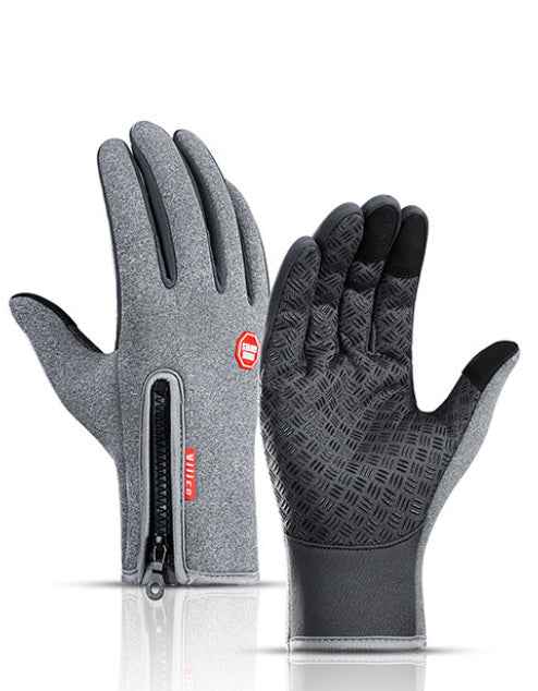 Winter Touchscreen Gloves – Waterproof Fleece Sports & Riding Gloves