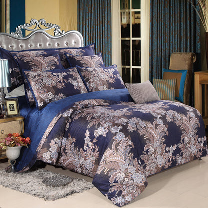 Long-Staple Cotton Bedding Set 4 Piece | 7 Colours, 3 Sizes