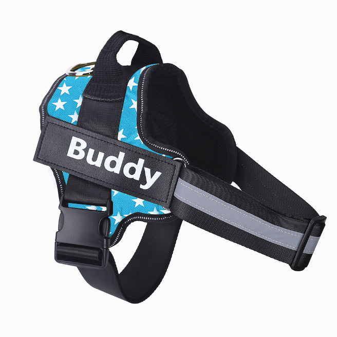 No-Pull Reflective Dog Harness | Adjustable Nylon Vest Puppy to XXL