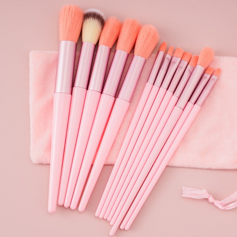 13-Piece Makeup Brush Set – Soft Fibre Bristles, Choice of Packaging