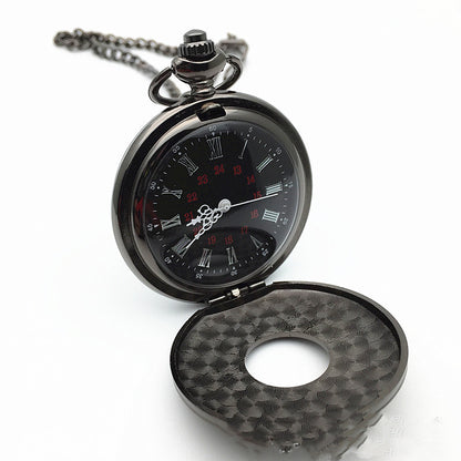 Classic Roman Numeral Dual Display Pocket Watch – World Time