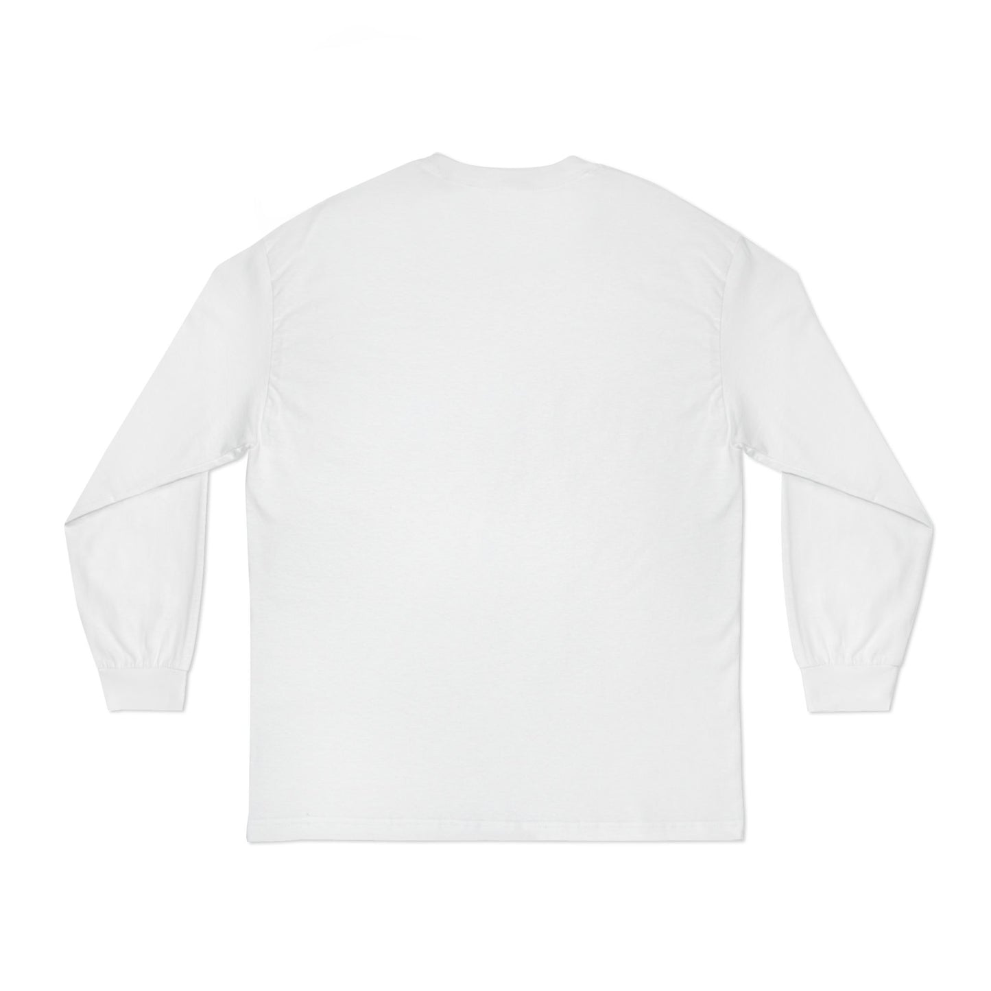 'Good Vibes Only' Long Sleeve Tee | Minimalist White & Gold