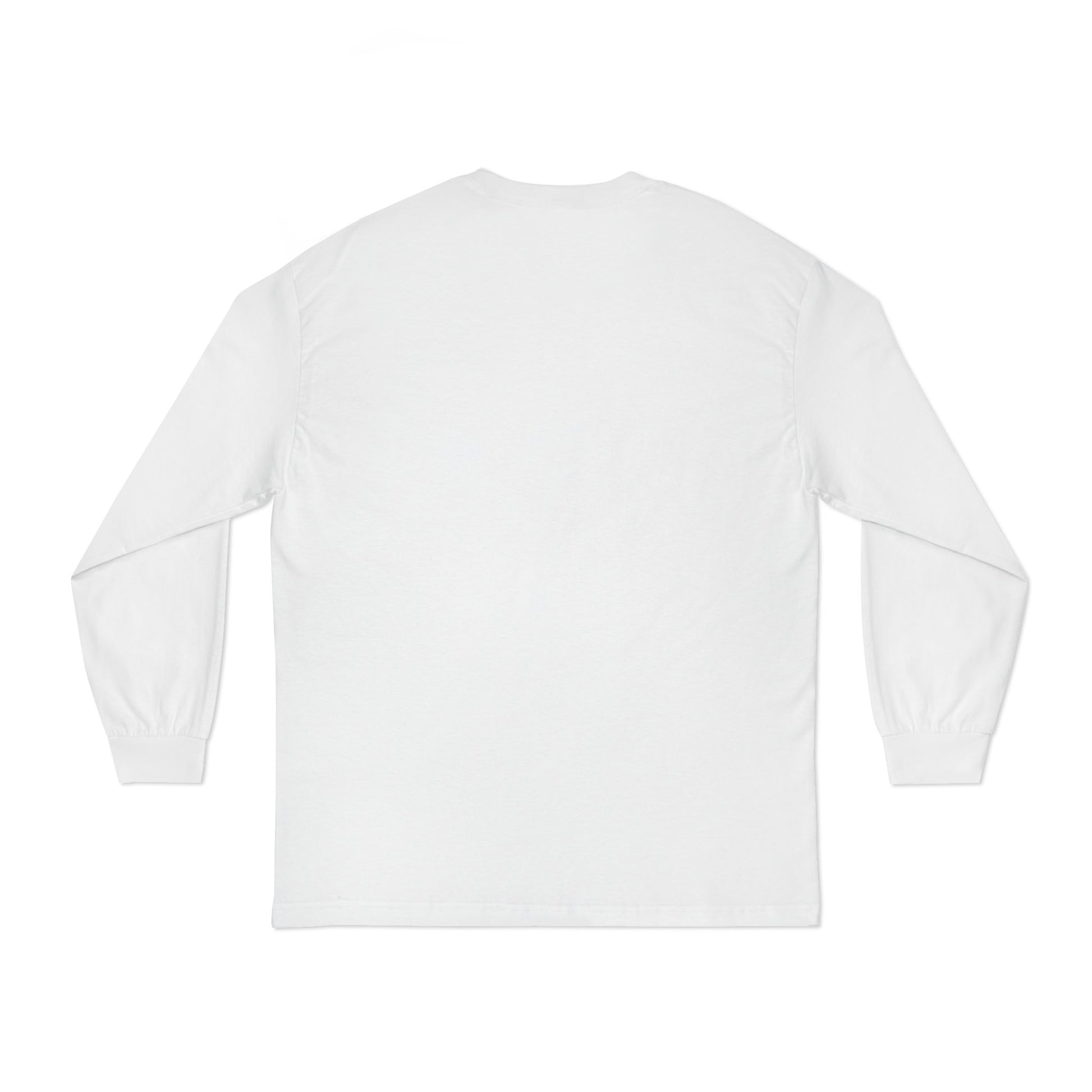 'Good Vibes Only' Long Sleeve Tee | Minimalist White & Gold