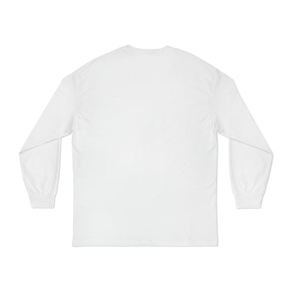 'Good Vibes Only' Long Sleeve Tee | Minimalist White & Gold