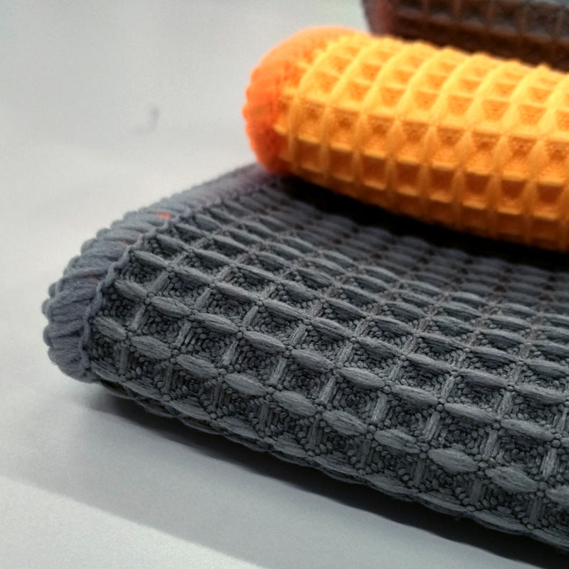 Microfibre Waffle Weave Car Wash Towel 40x40cm | Scratch-Free Detailing Cloth