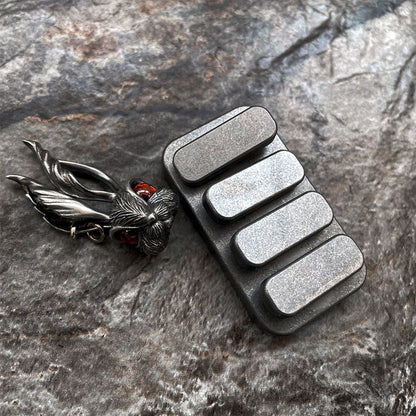 Titanium Alloy Piano Key Slider Fidget Toy | Premium EDC Stress Relief