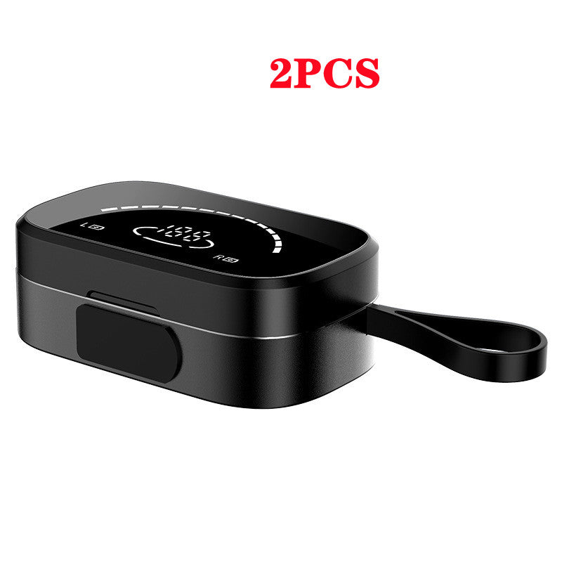 TWS Bluetooth 5.0 Earbuds with Power Bank Charging Case | Black & Blue