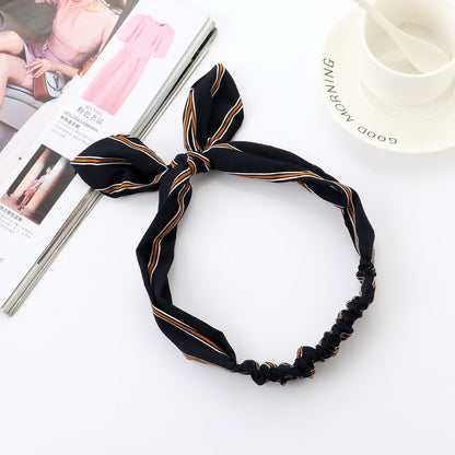 Bow & Bunny Ears Fabric Headband – 59 Styles