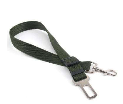 Pet Car Seat Belt Safety Lead | Adjustable Nylon Dog Travel Tether
