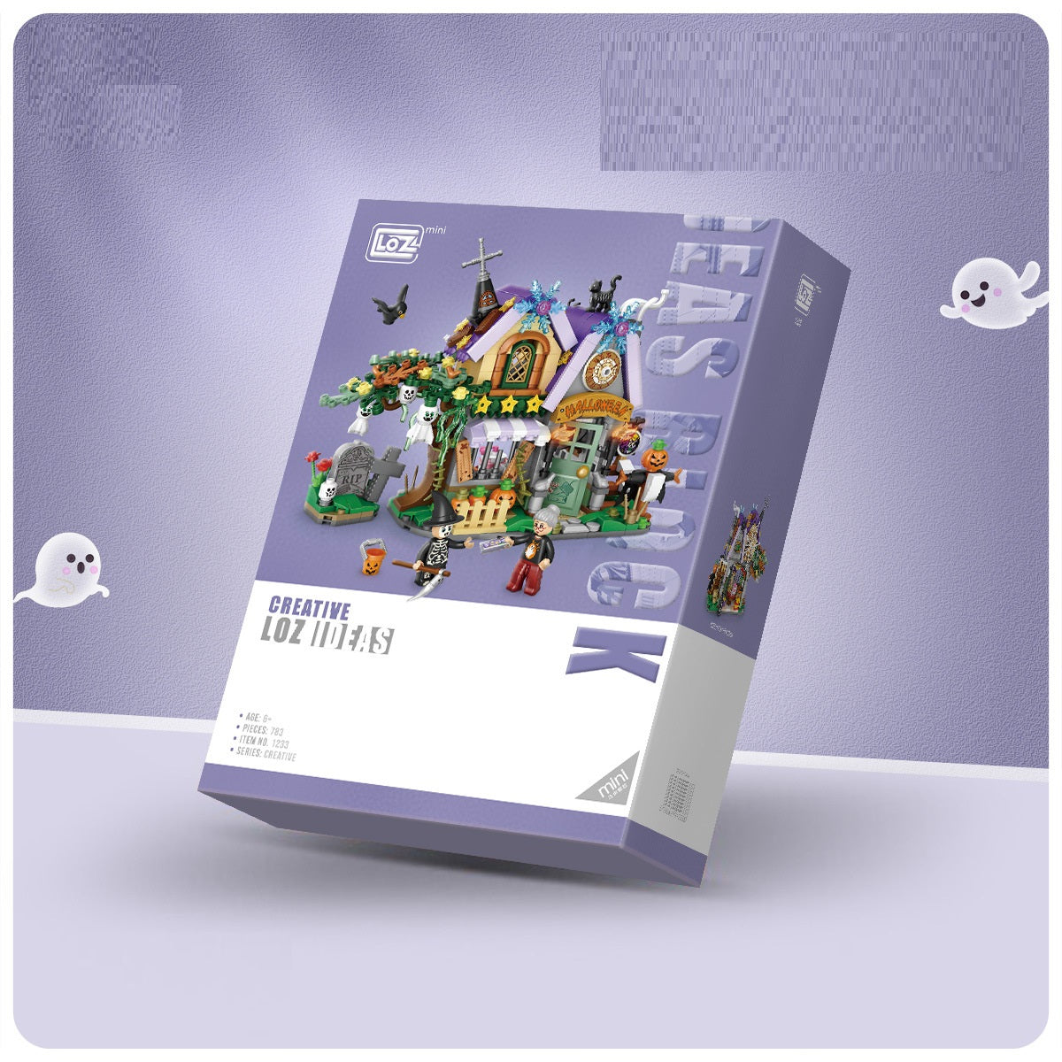783-Piece Halloween Building Blocks Set