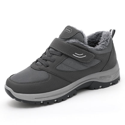 Winter Warm Cotton Boots | Men's & Women's Velcro Snow Boots