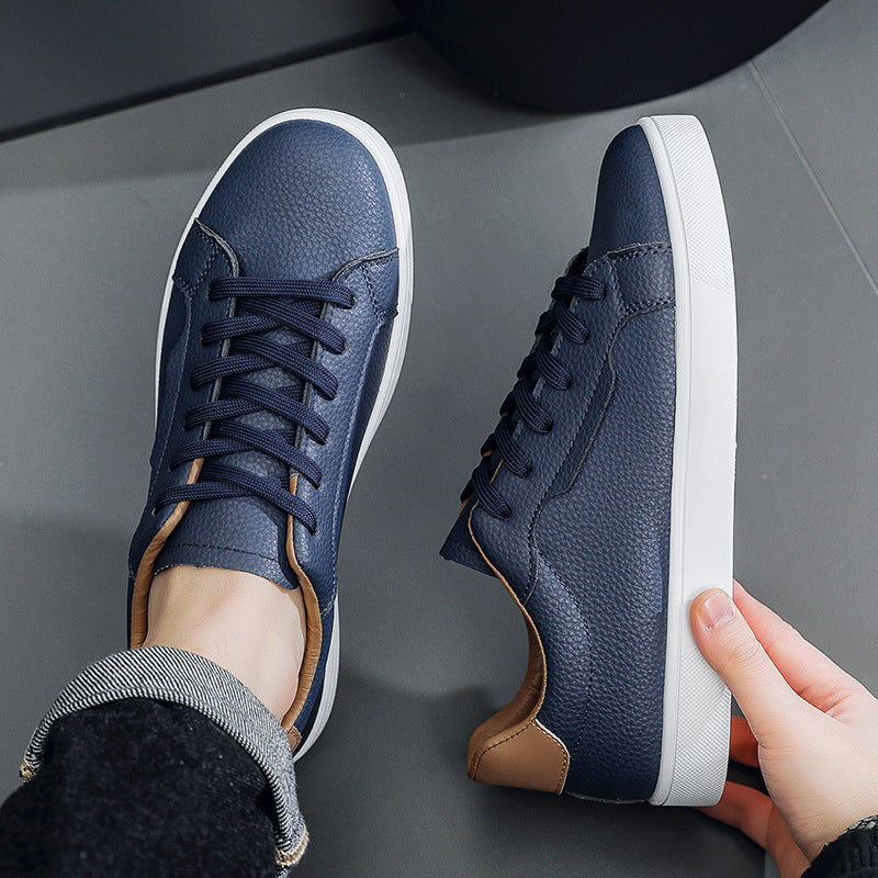 Men's Patchwork Stitch Low-Top Trainers | EU 39-44